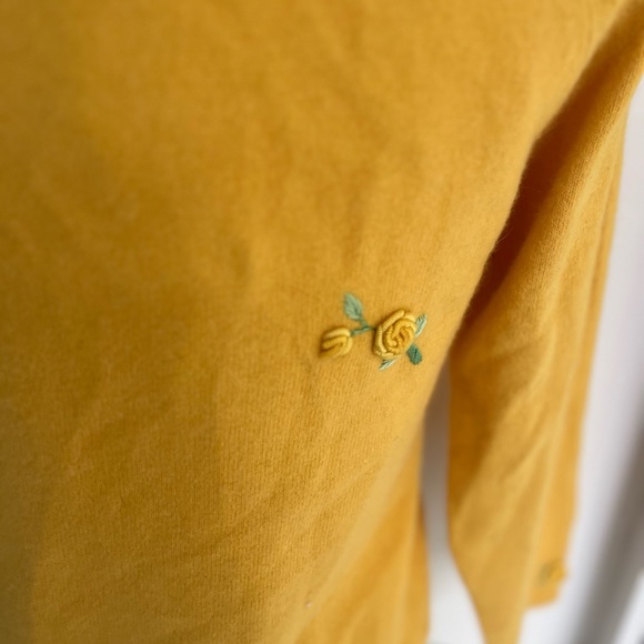 Women's 60s Elsie Tu Embroidered Sweater Cardigan - Picture 7 of 11